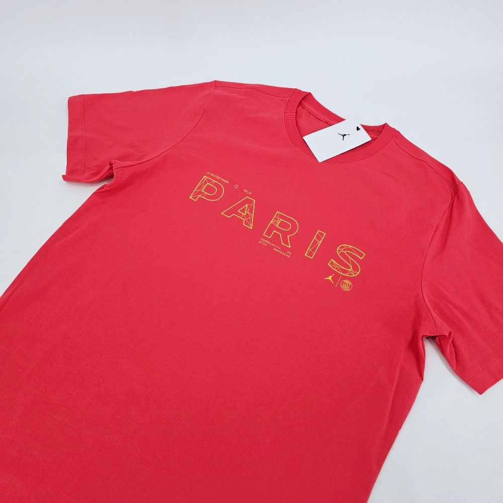 Nike Air Jordan PSG Paris Saint Germain T-shirt Men's Top